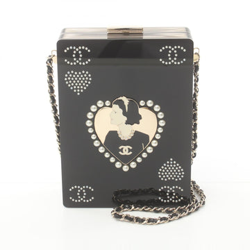 Chanel Casino Card Minaudiere Bag Metal Crossbody Bag