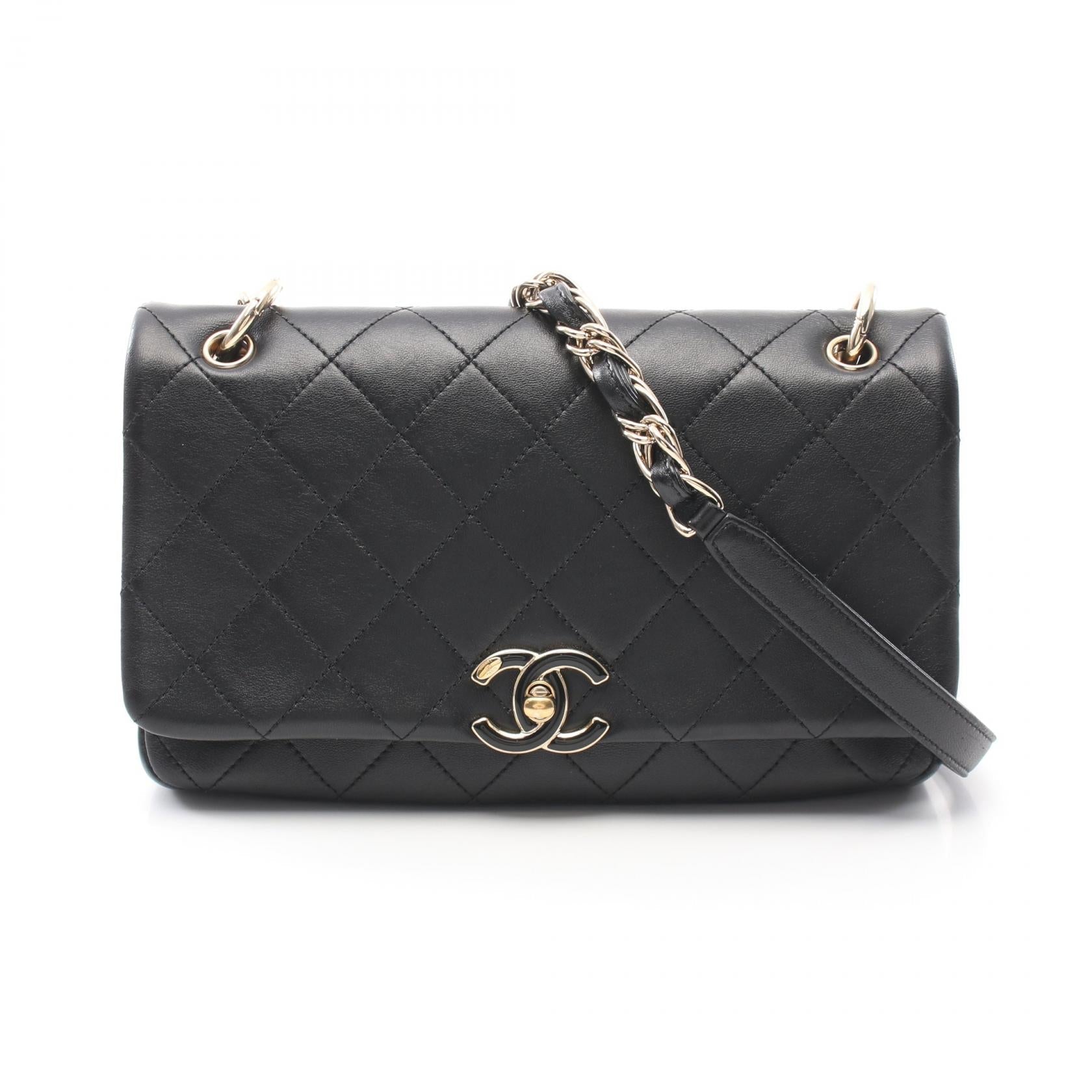 Chanel Lambskin Matelasse Shoulder Bag
