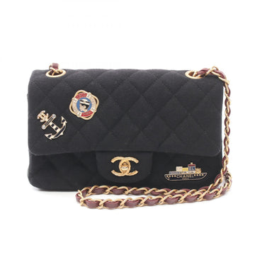 Chanel Wool Lambskin Matelasse Shoulder Bag