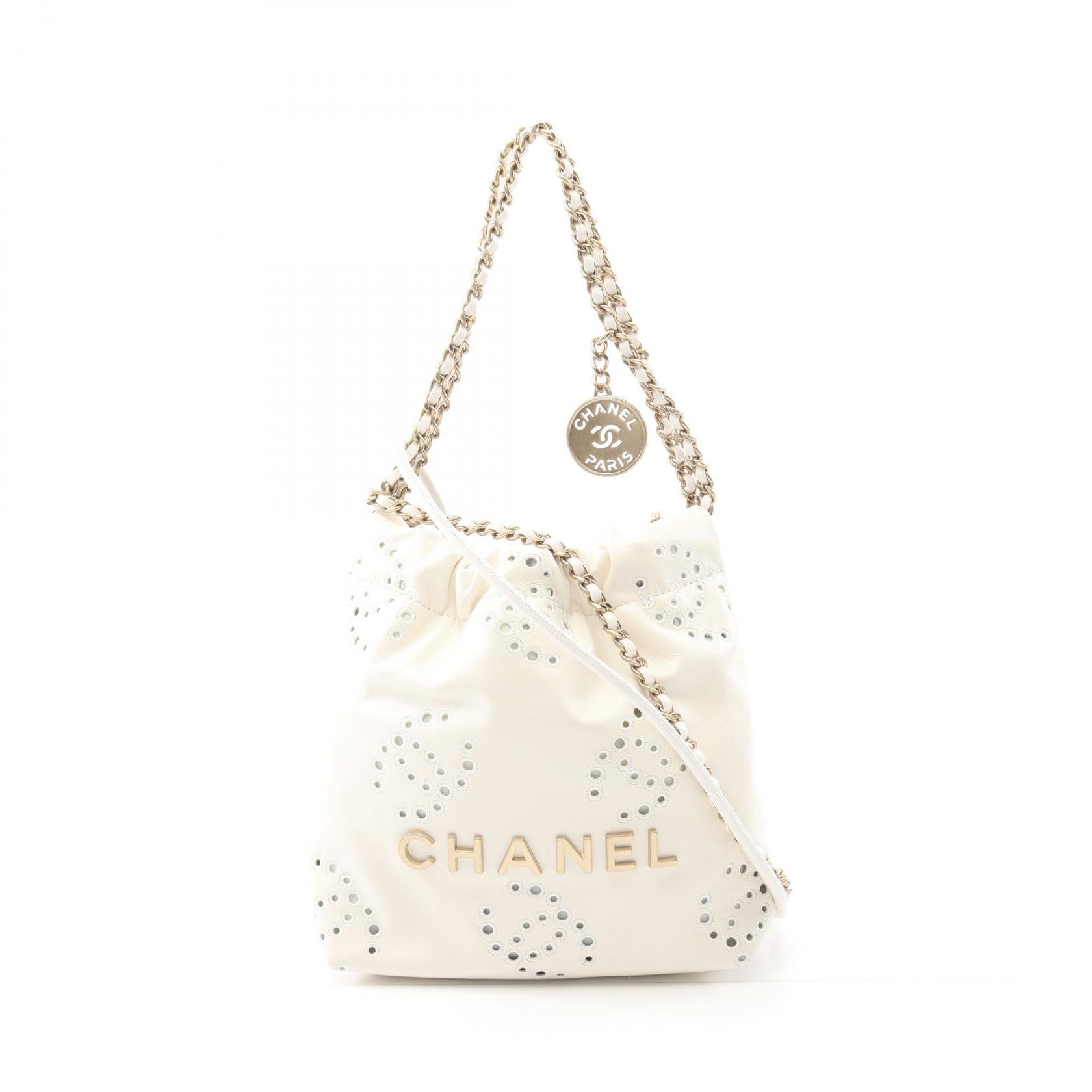 Chanel CHANEL 22 Leather Shoulder Bag