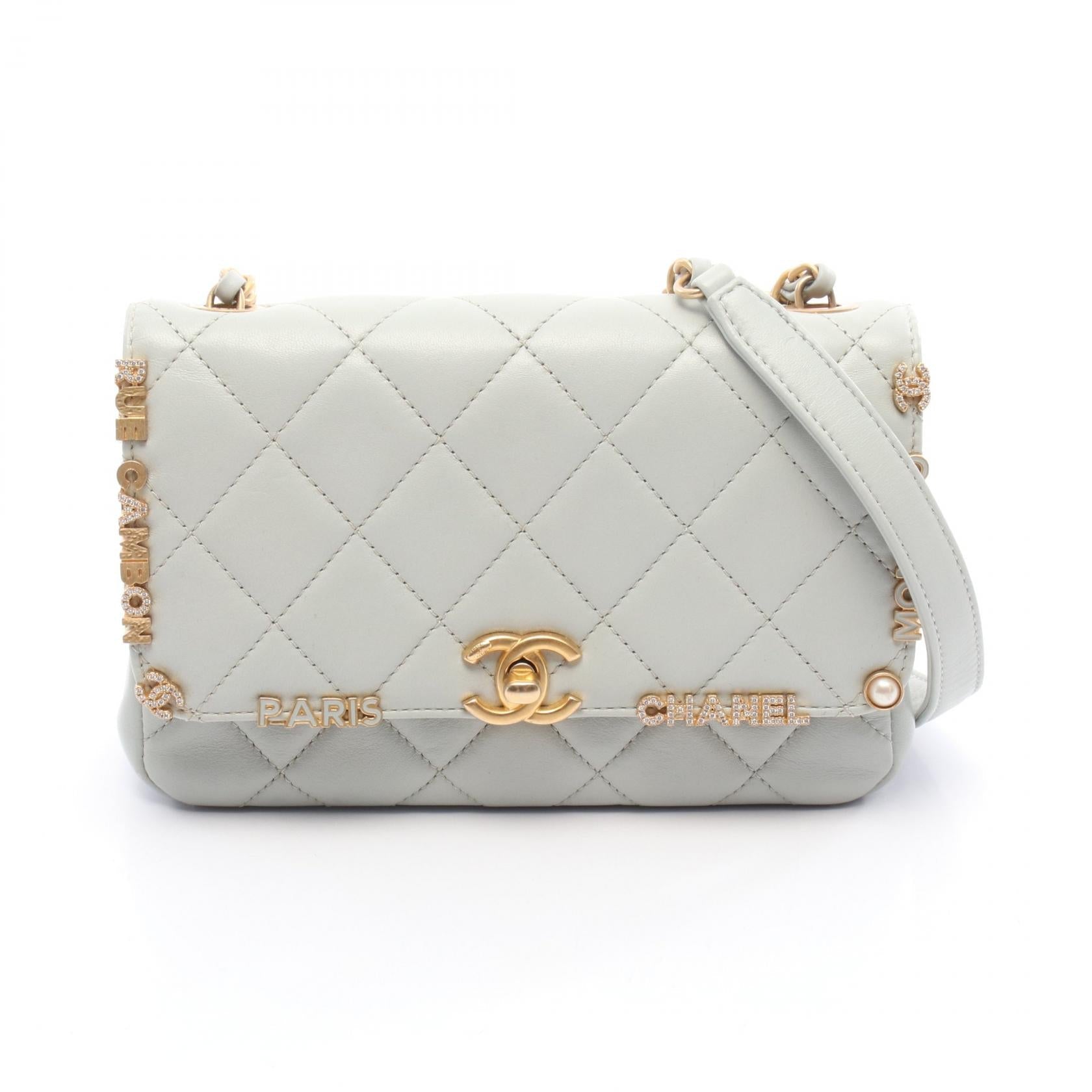 Chanel Mini Flap Bag Leather Shoulder Bag