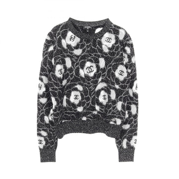 Chanel Camellia Viscose Knit Top
