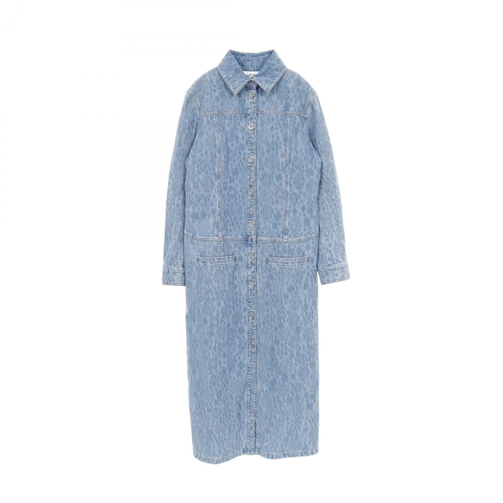 Chanel Camellia Cotton Dress