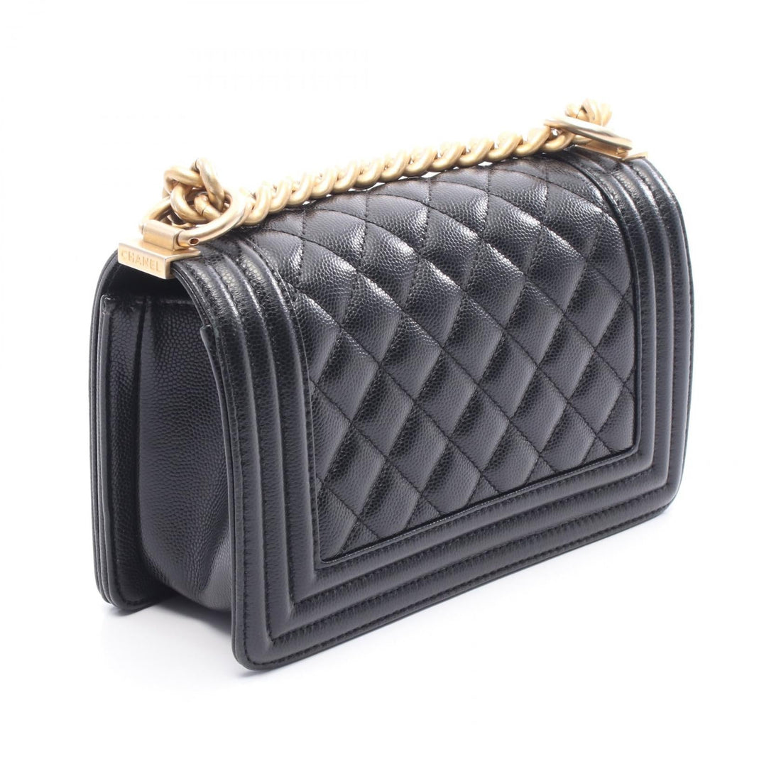 Chanel Boy Chanel Grained Calfskin Shoulder Bag