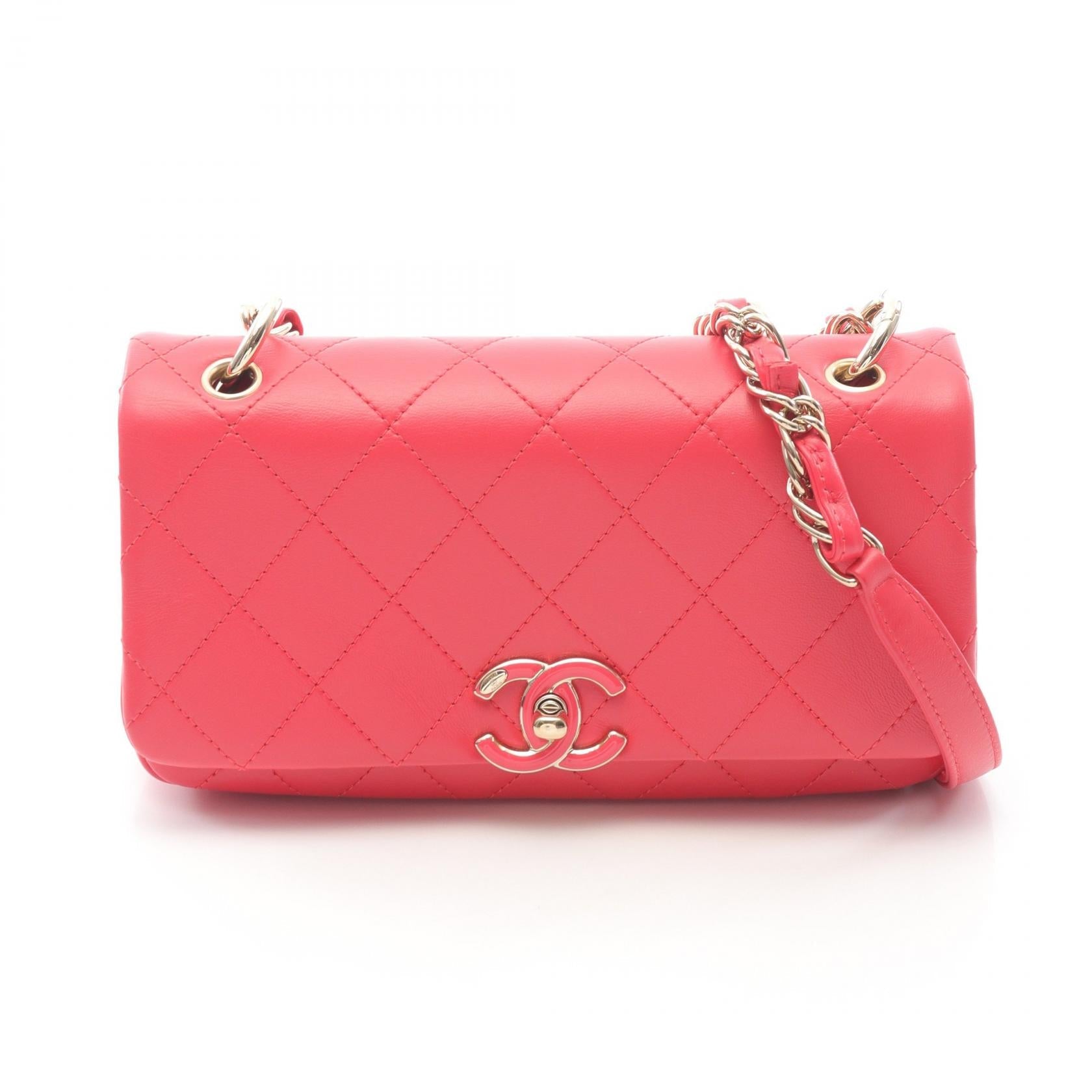 Chanel Matelasse Lambskin Shoulder Bag