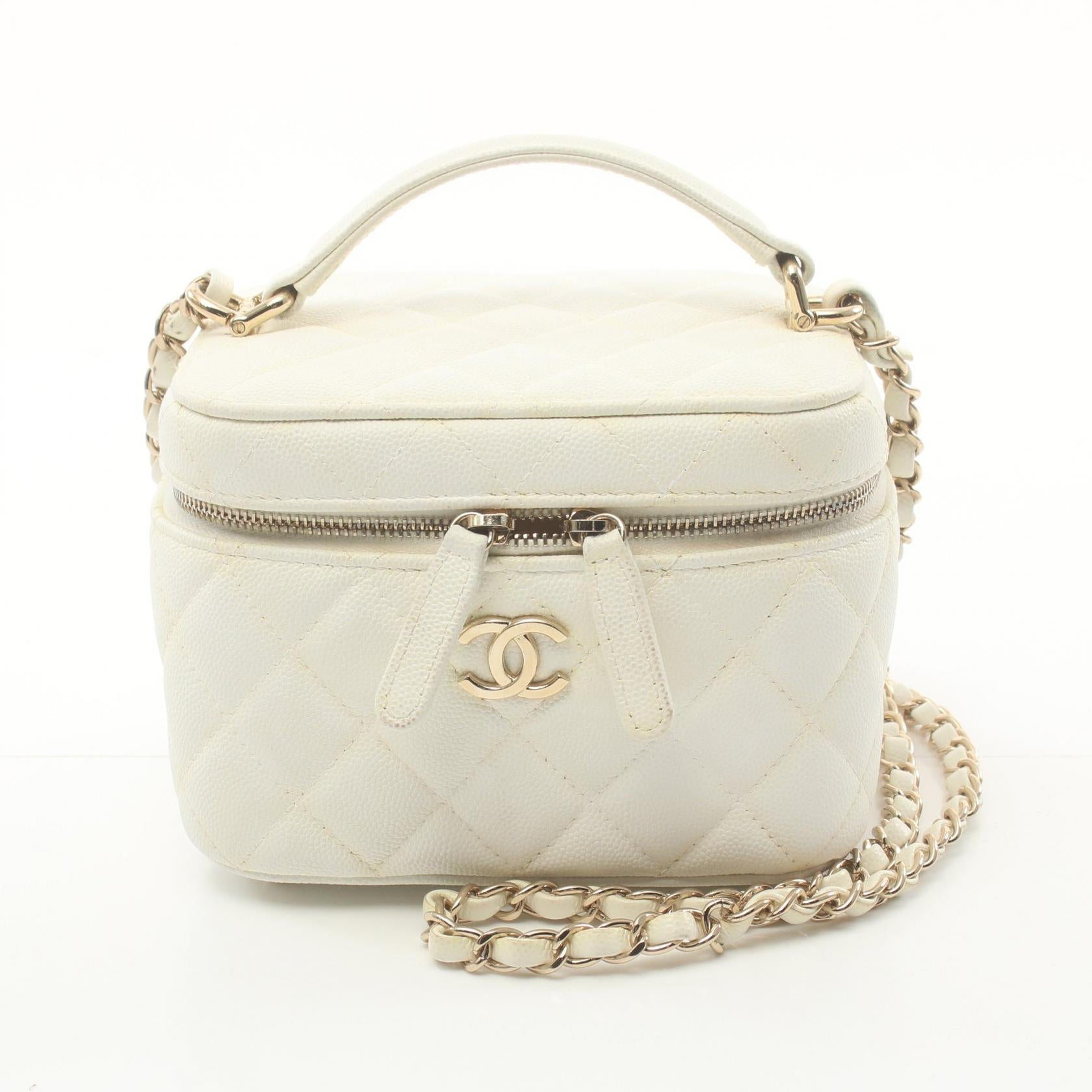 Chanel Caviar Skin Matelasse Handbag AS3171