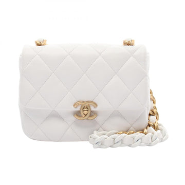 Chanel Mini Matelasse Leather Shoulder Bag