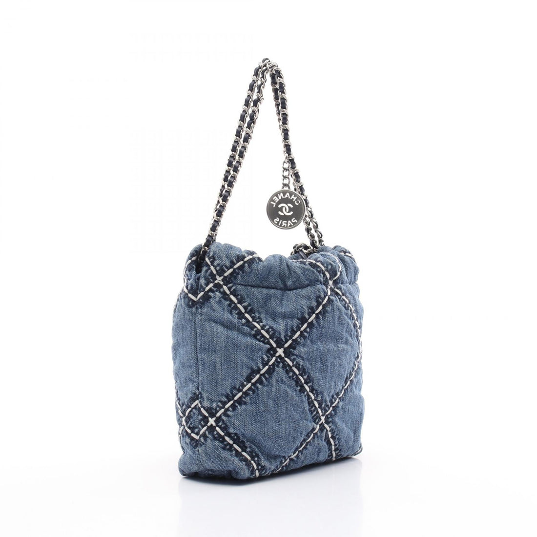 Chanel CHANEL 22 Mini Denim Shoulder Bag