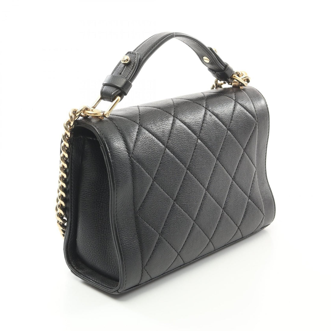 Chanel Matelasse Click Label Leather Shoulder Bag