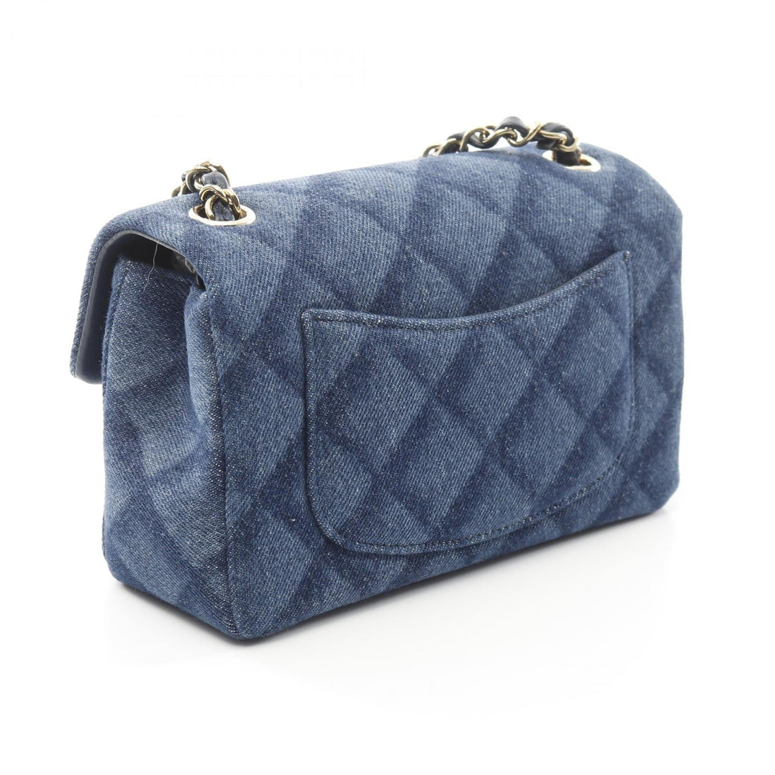 Chanel Mini Matelasse 20 Denim Shoulder Bag
