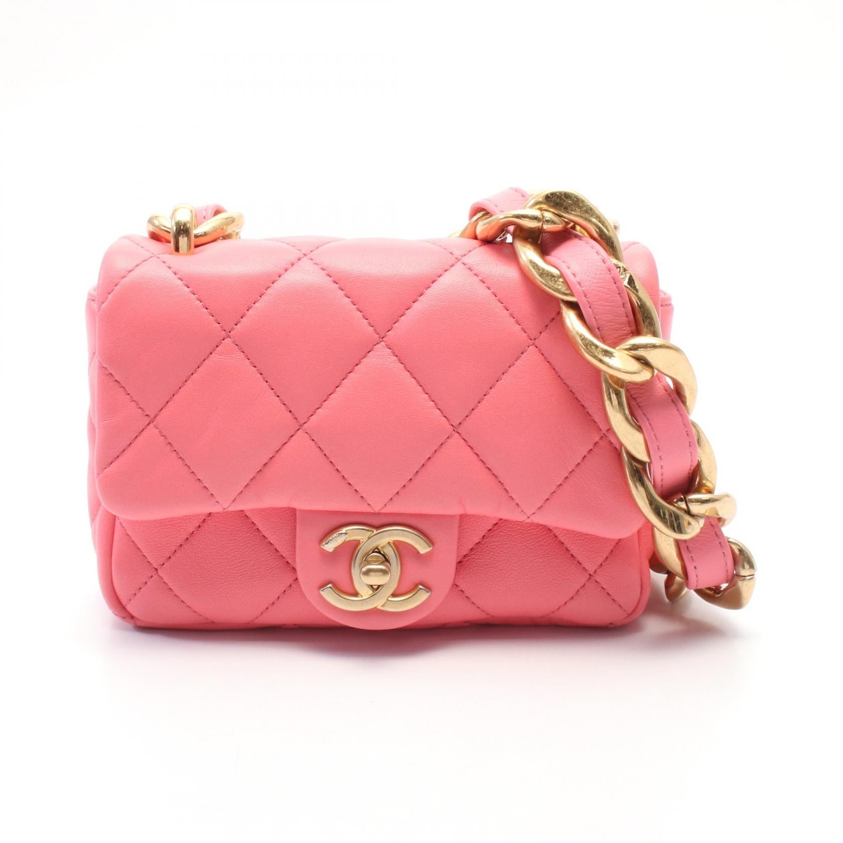 Chanel Matelasse Lambskin Shoulder Bag