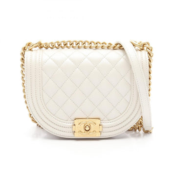 Chanel Boy Chanel Grained Calfskin Shoulder Bag