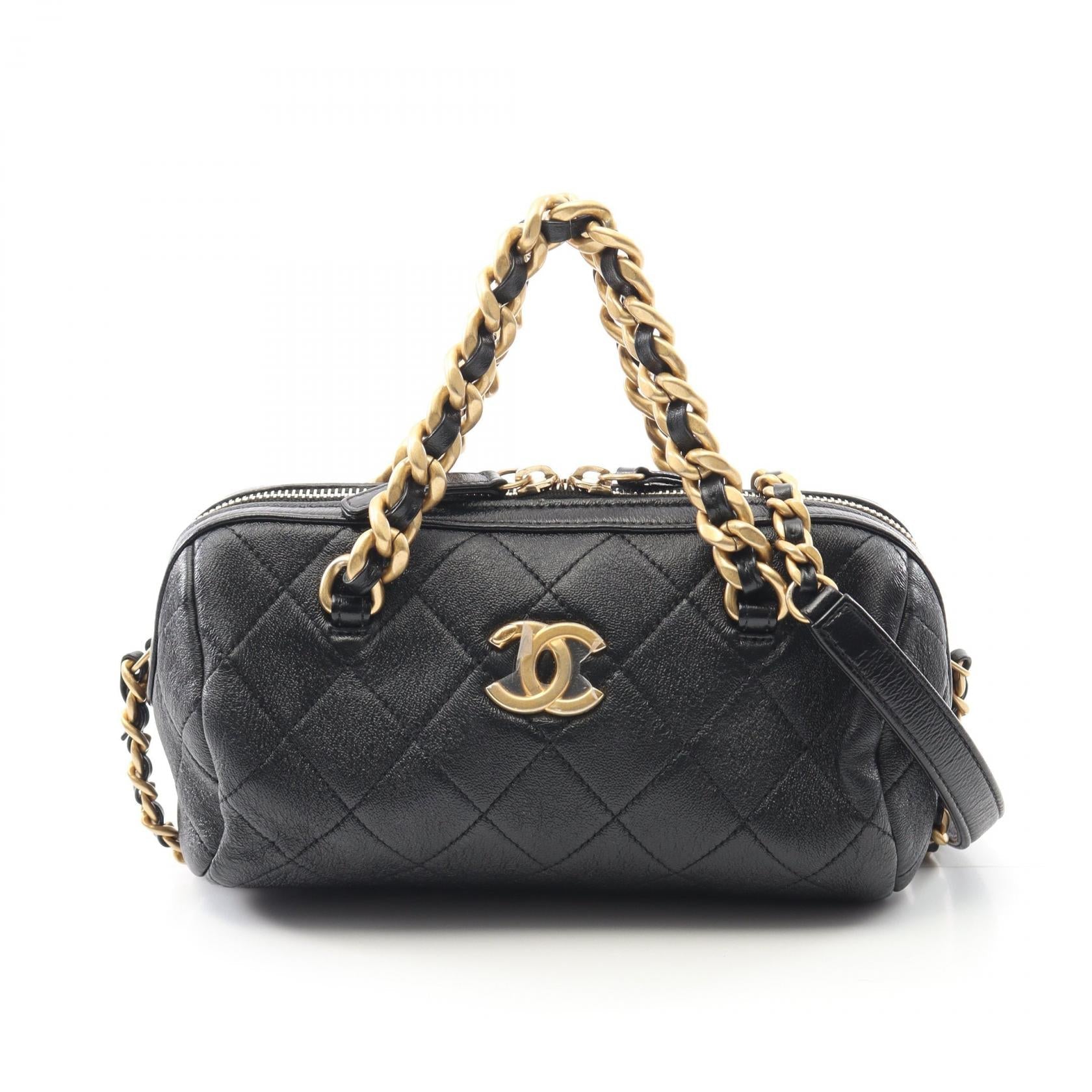 Chanel Matelasse Lambskin 2way Shoulder Bag
