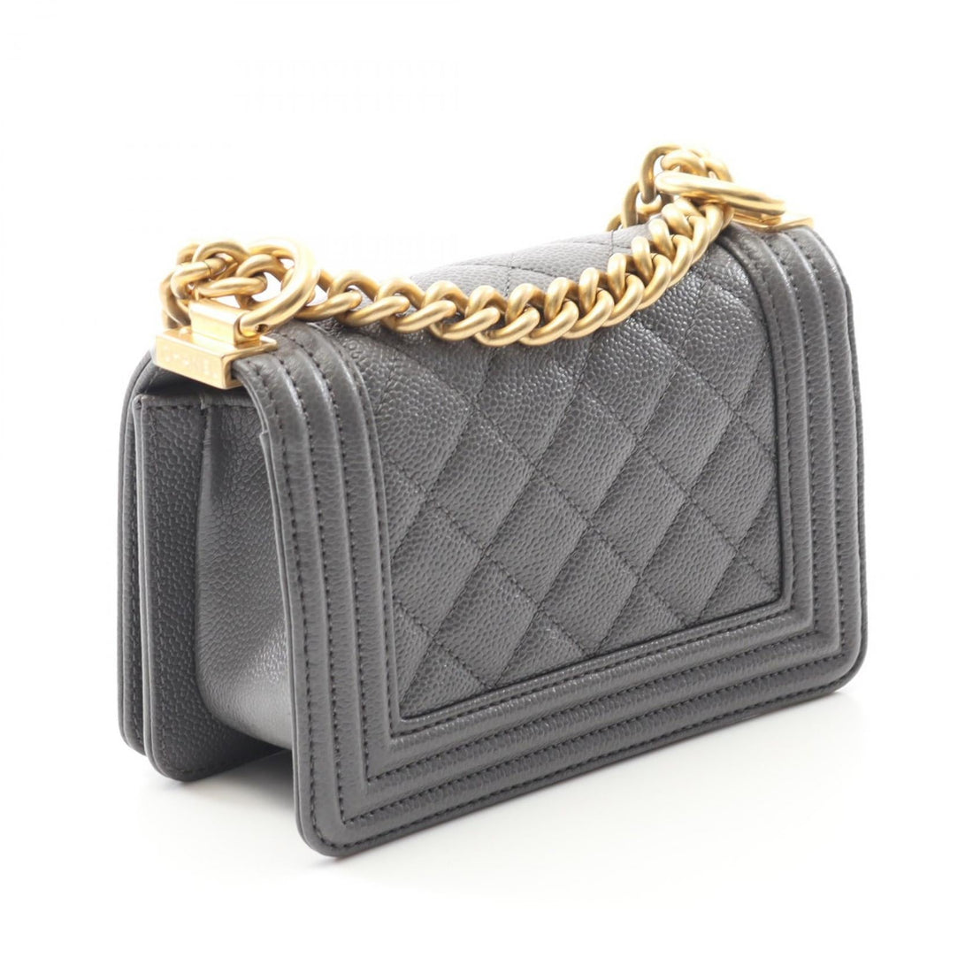 Chanel Boy Chanel Matelasse Caviar Skin Shoulder Bag