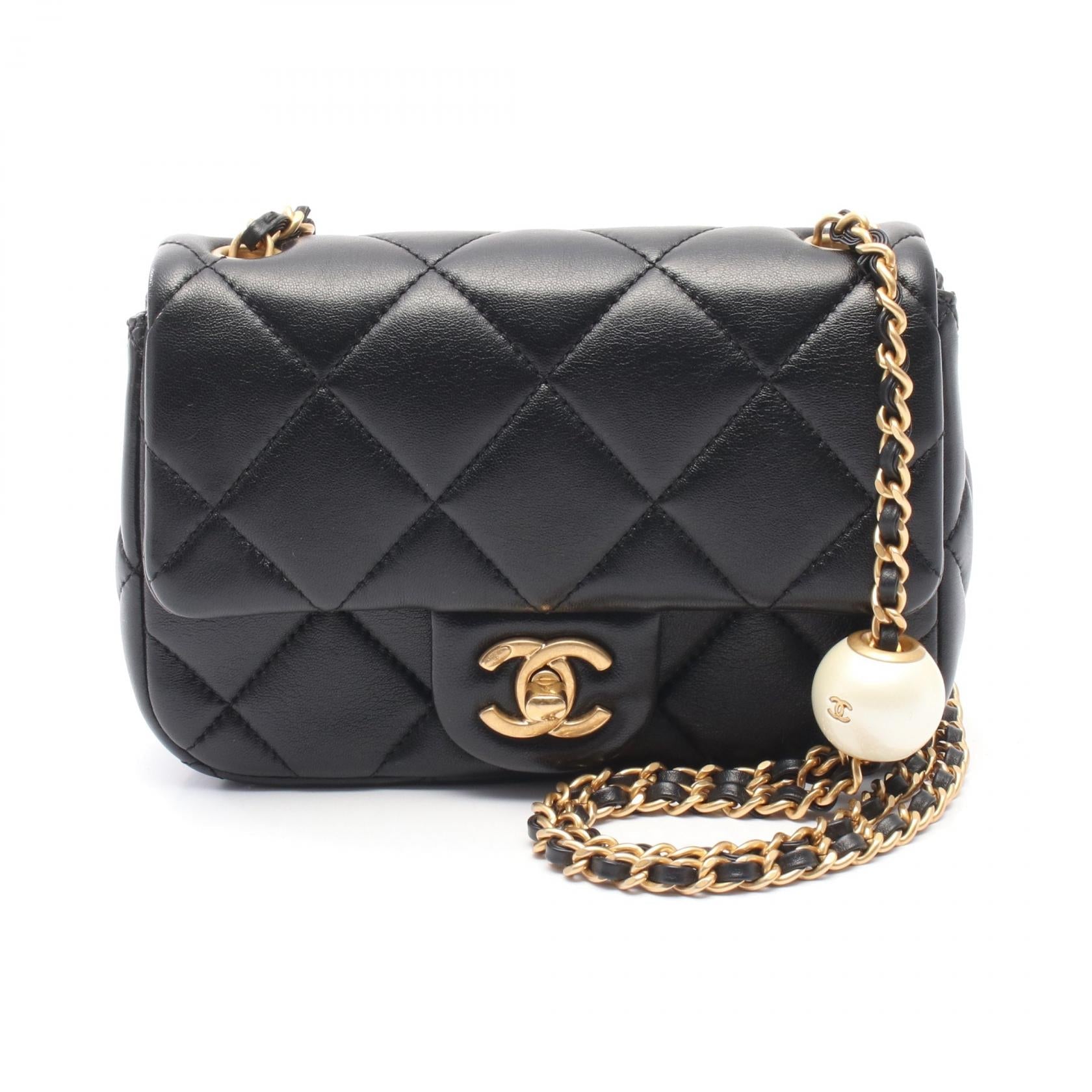 Chanel Mini Matelasse Leather Shoulder Bag