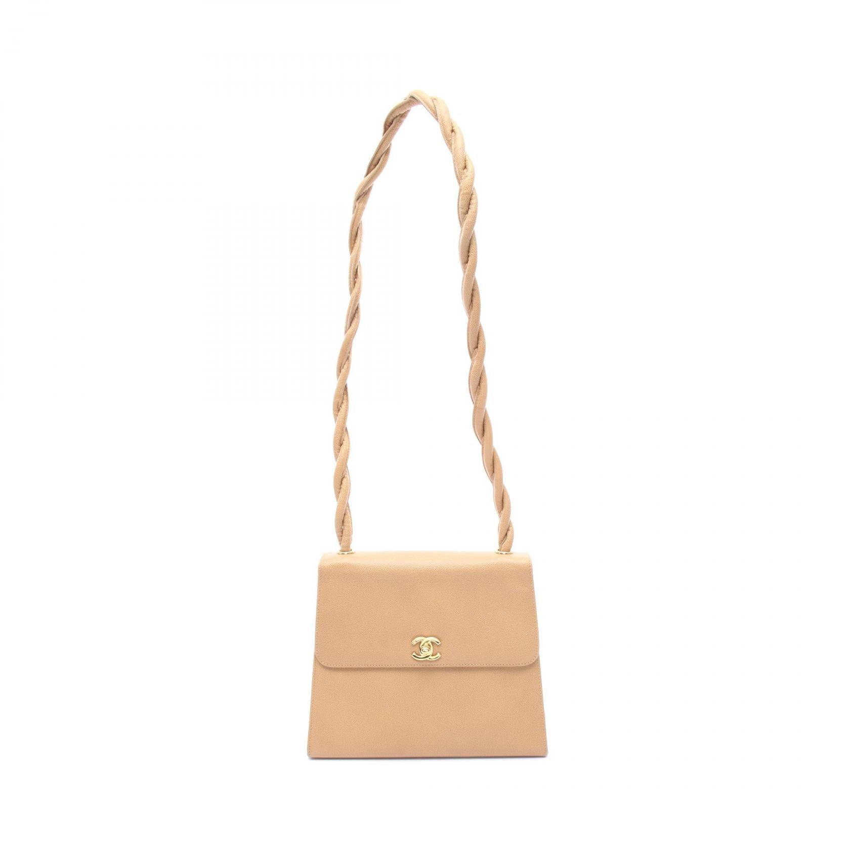 Chanel Coco Mark Caviar Skin Shoulder Bag