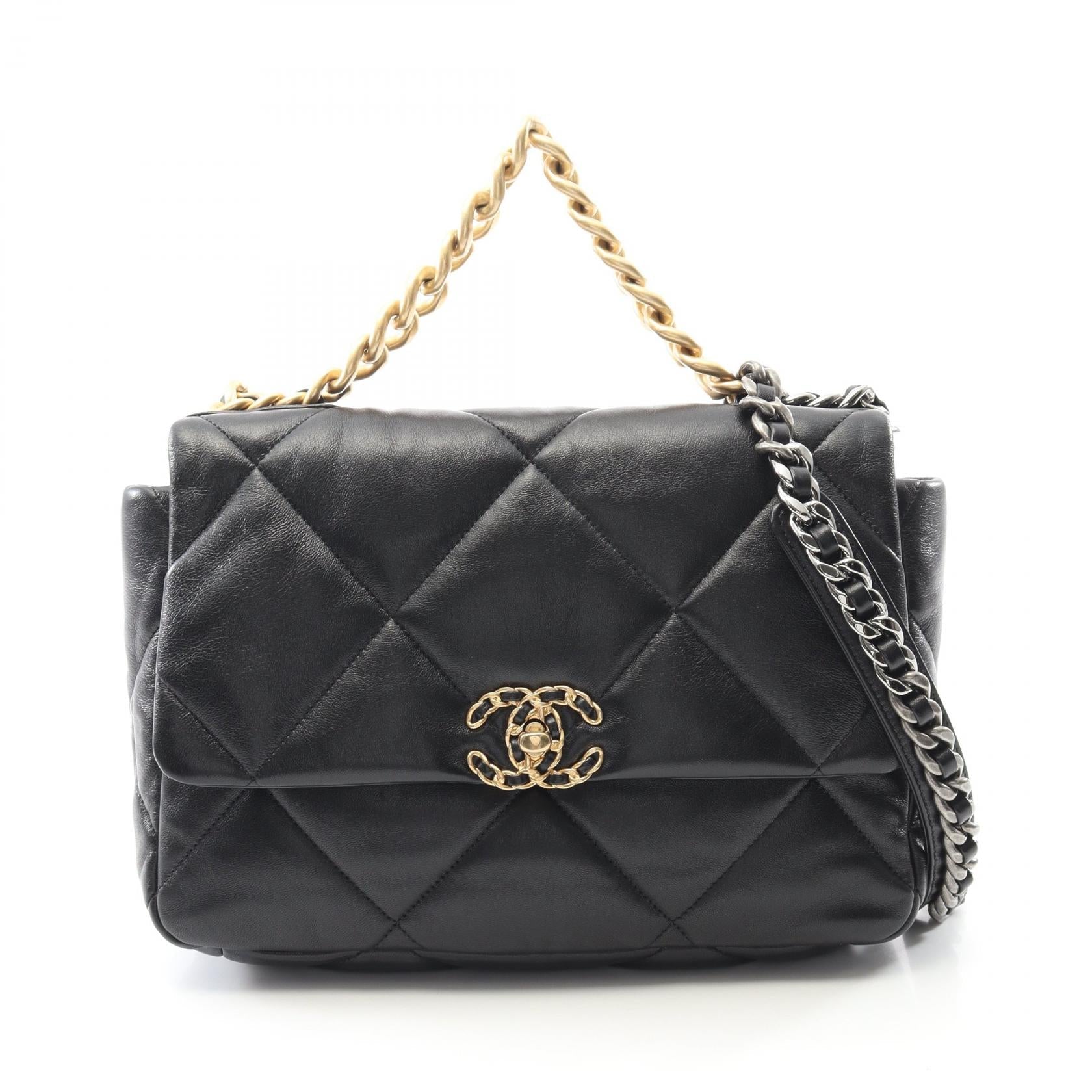 Chanel 19 Matelasse Lambskin Shoulder Bag