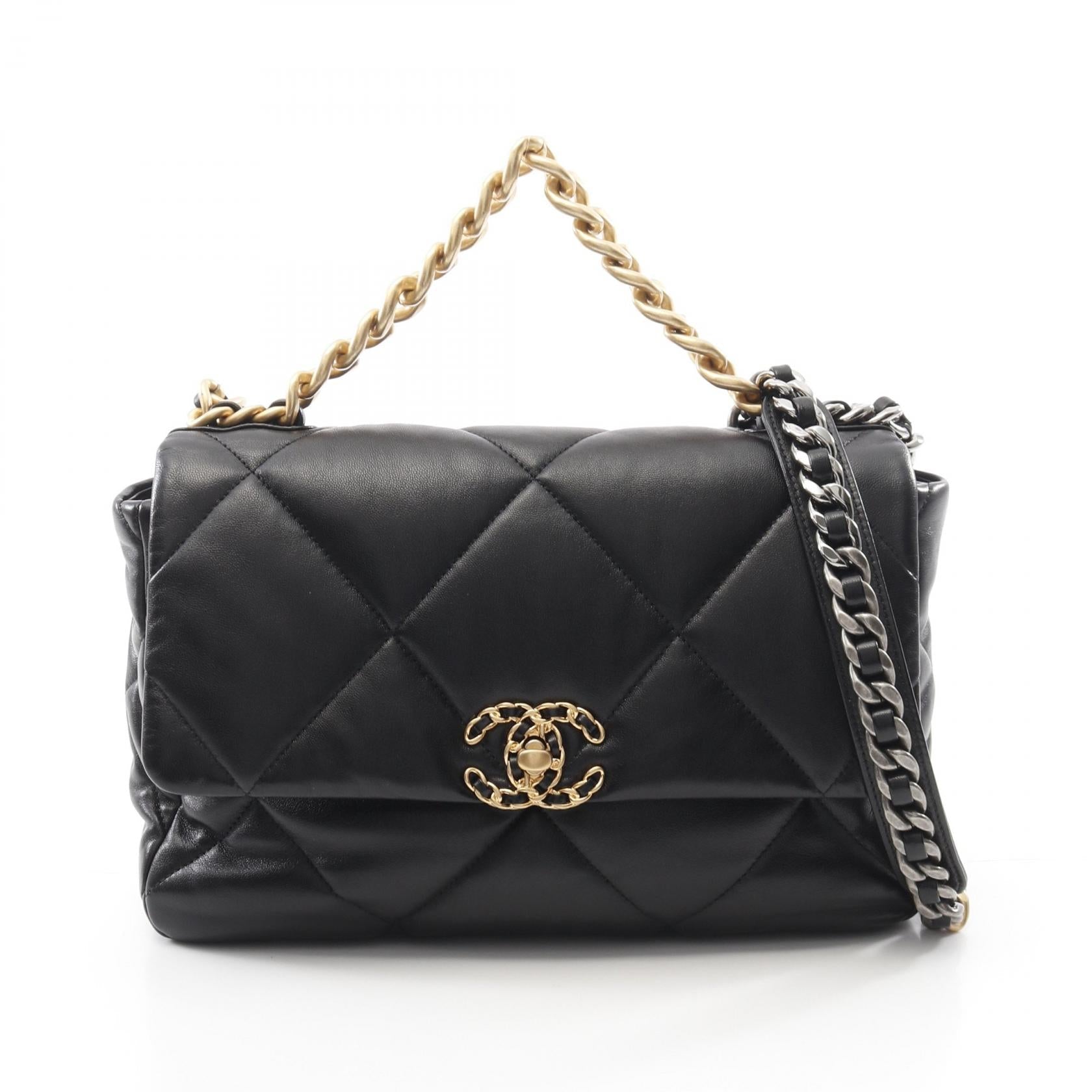Chanel 19 Matelassé Lambskin Shoulder Bag