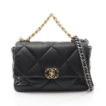 Chanel 19 Matelassé Lambskin Shoulder Bag