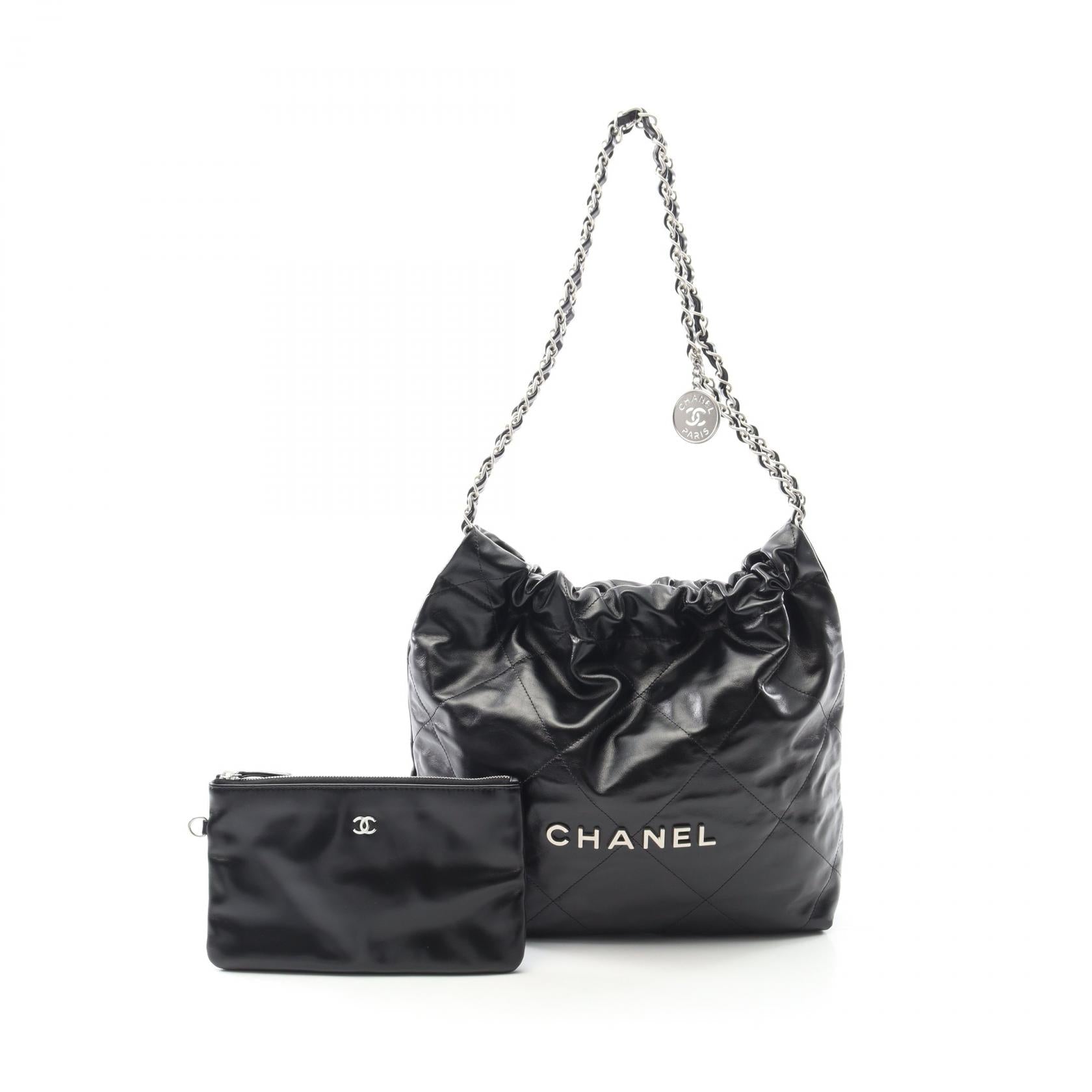 Chanel 22 Small Leather Shoulder Bag