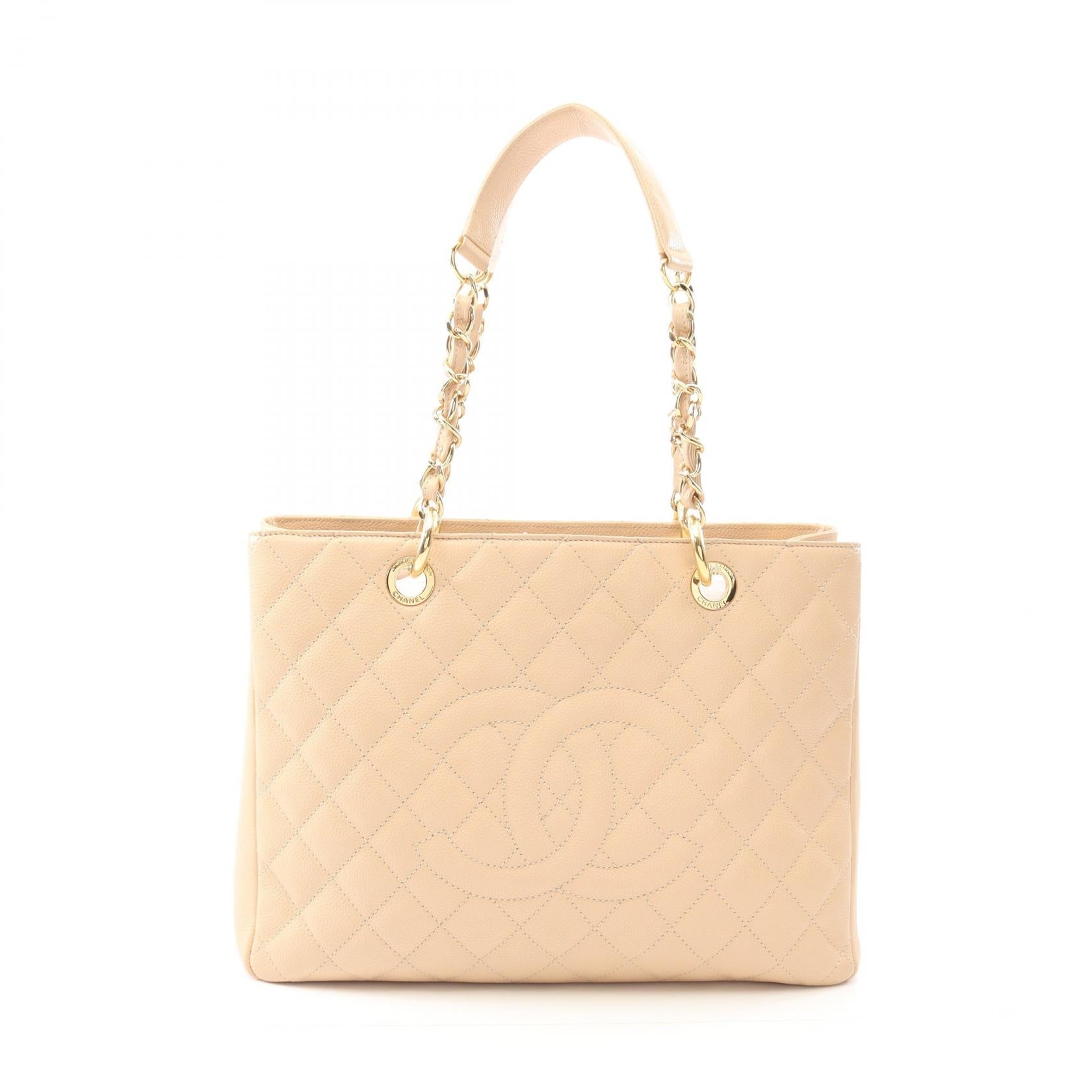 Chanel Matelasse Grained Calfskin Tote Bag