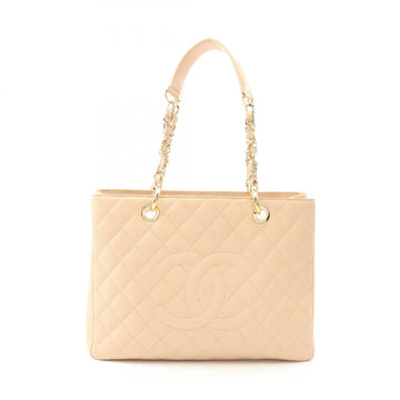 Chanel Matelasse Grained Calfskin Tote Bag