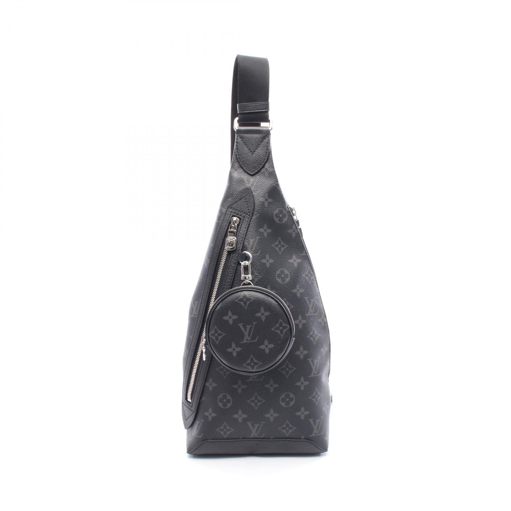 Louis Vuitton Duo Sling Bag Taigarama Coated Canvas Shoulder Bag