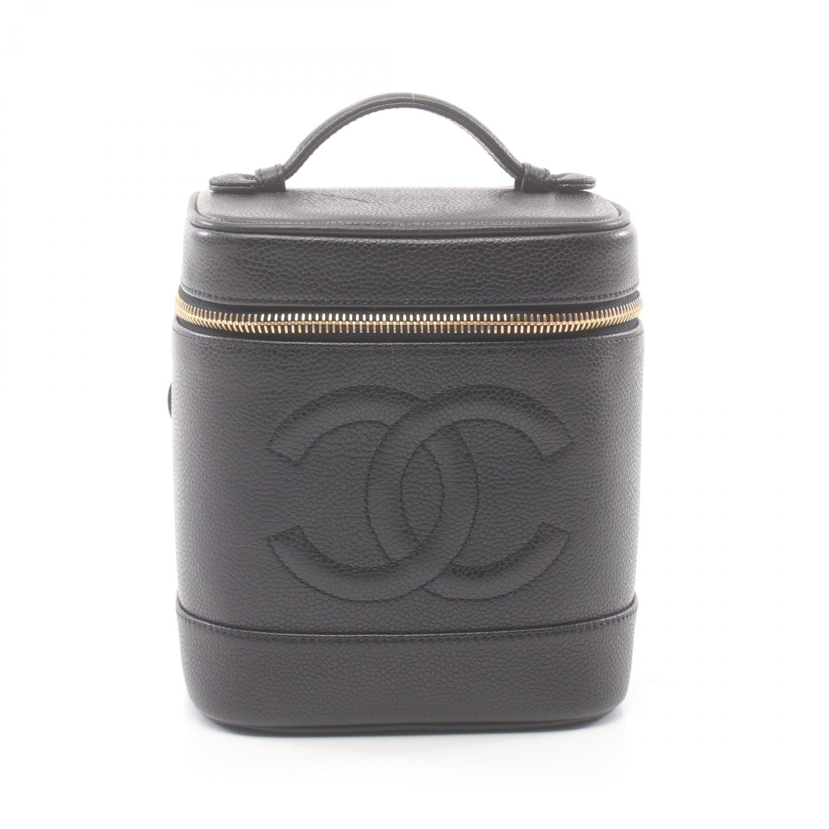 Chanel Caviar Skin Coco Mark Handbag A01998