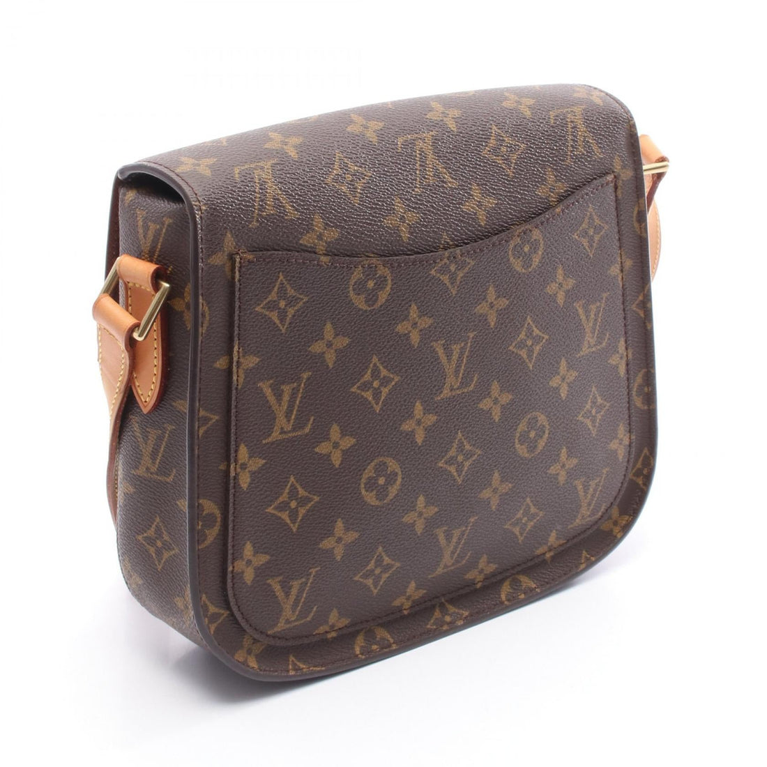 Louis Vuitton Saint Cloud GM Monogram Coated Canvas Shoulder Bag