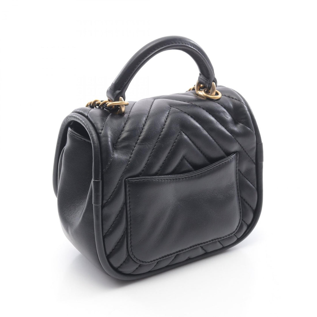 Chanel V-stitch Chevron Lambskin Shoulder Bag