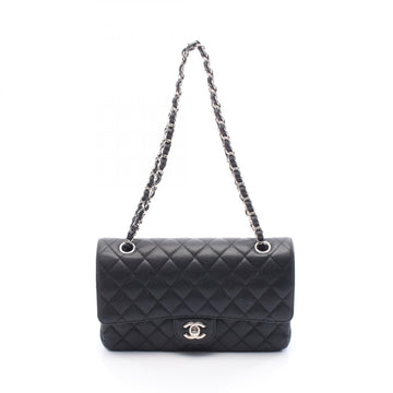 Chanel Matelasse Caviar Skin Double Flap Shoulder Bag