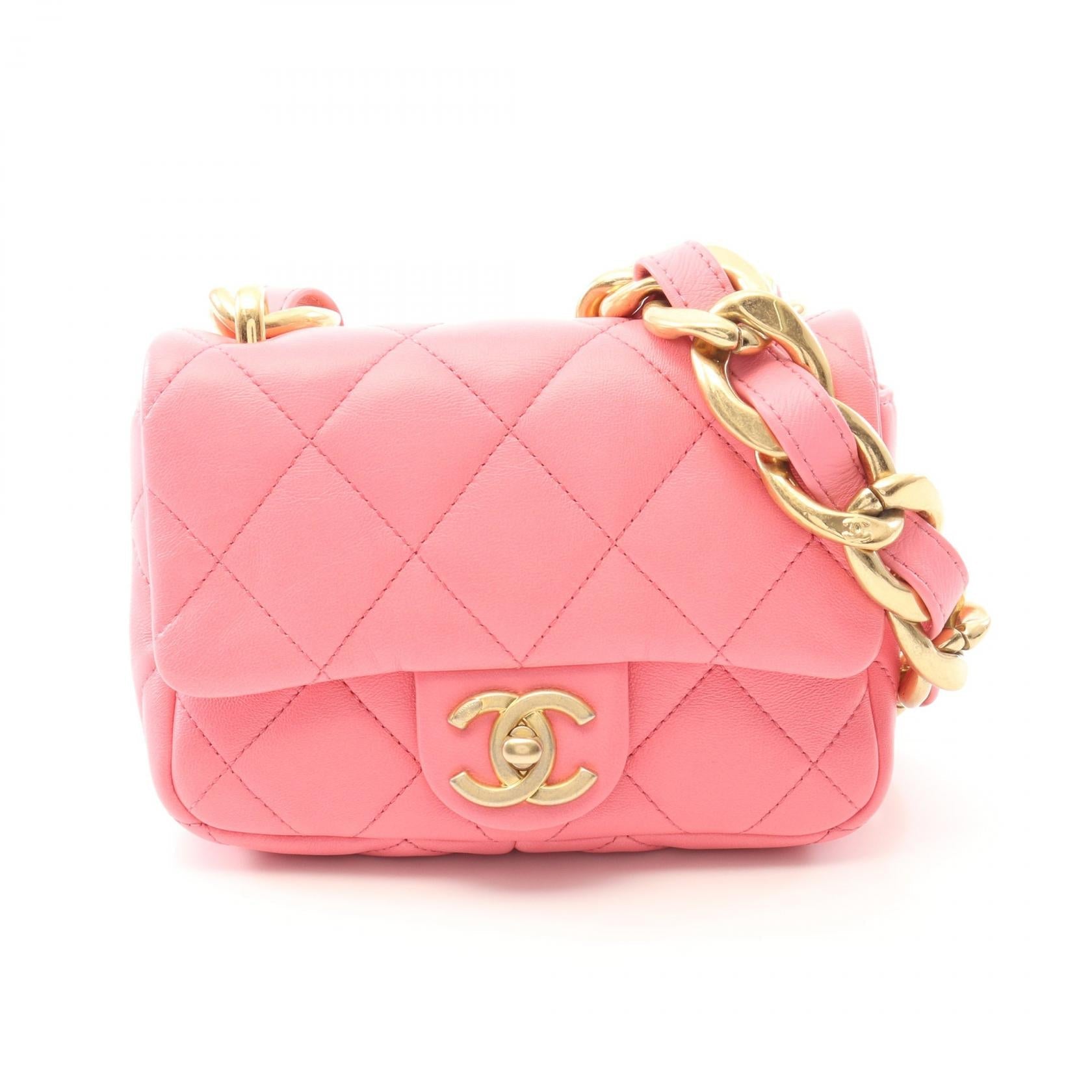 Chanel Matelasse Lambskin Shoulder Bag