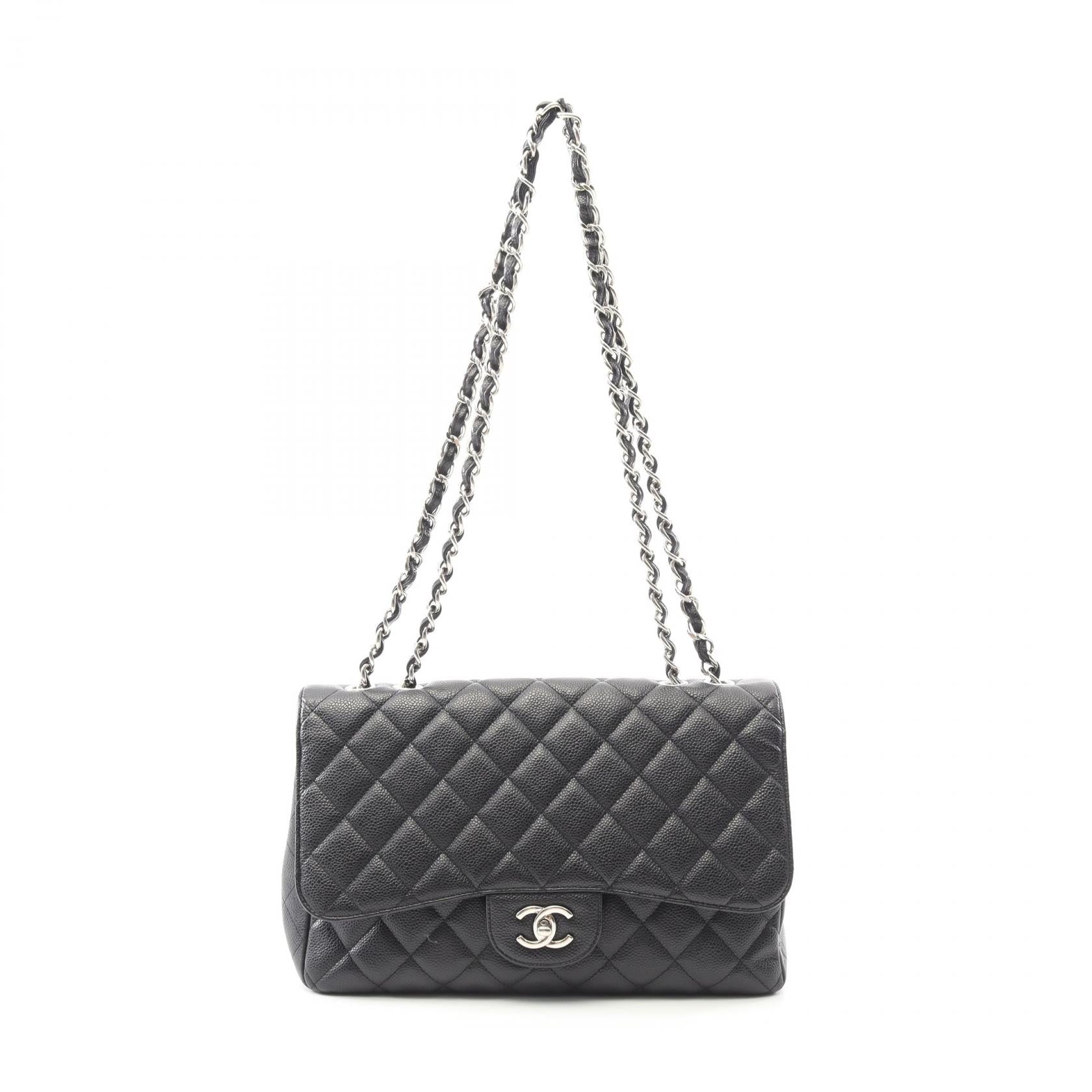 Chanel Classic Large Flap Bag Calf Shoulder Bag
