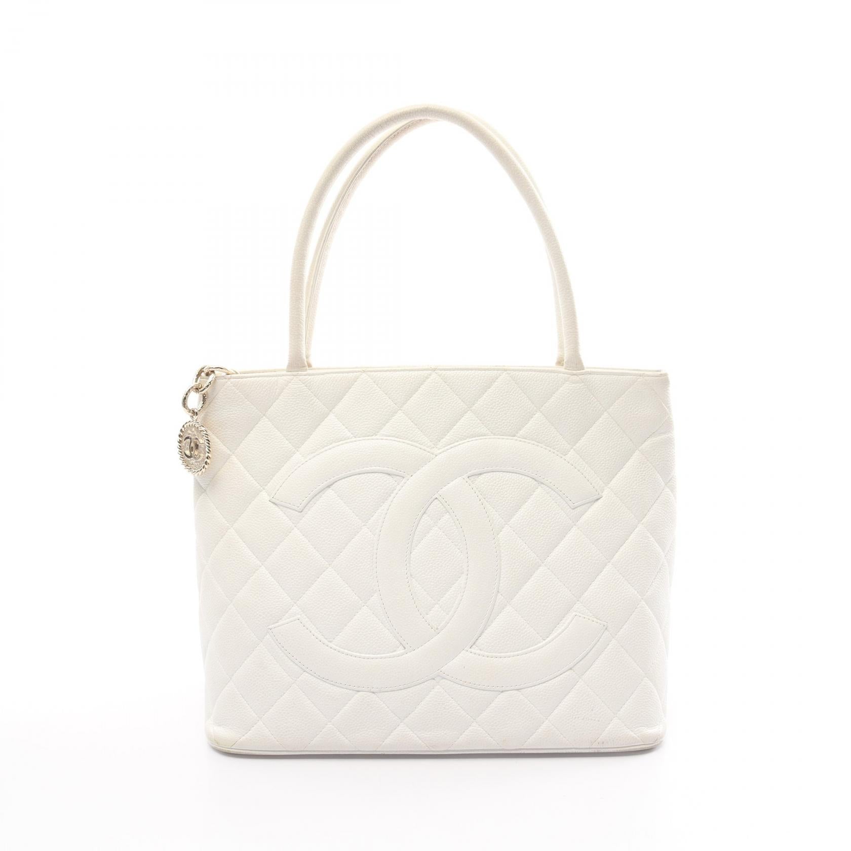 Chanel Caviar Skin Tote Bag