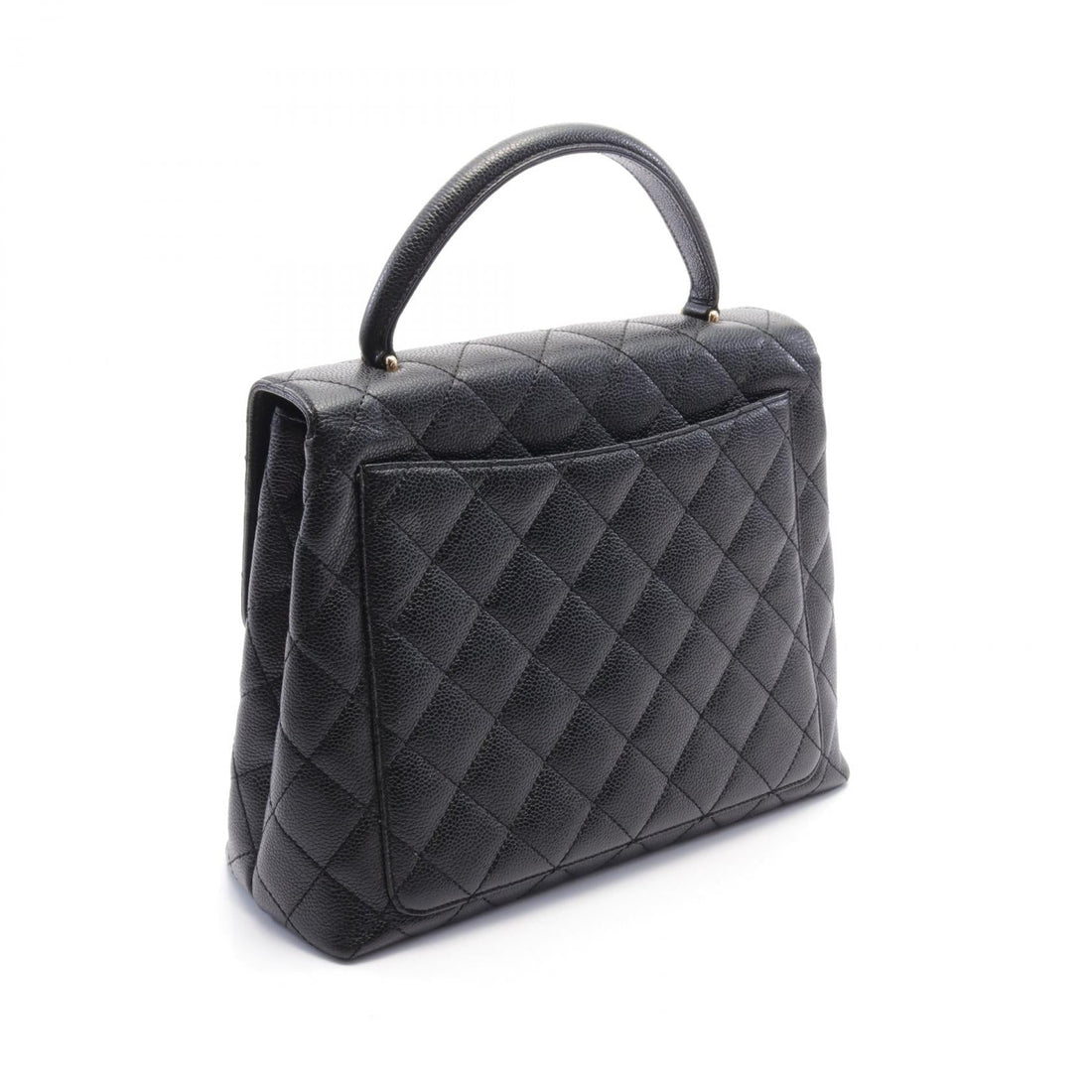 Chanel Caviar Skin Matelasse Handbag Black
