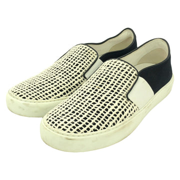 Chanel Canvas Slip-on Shoes