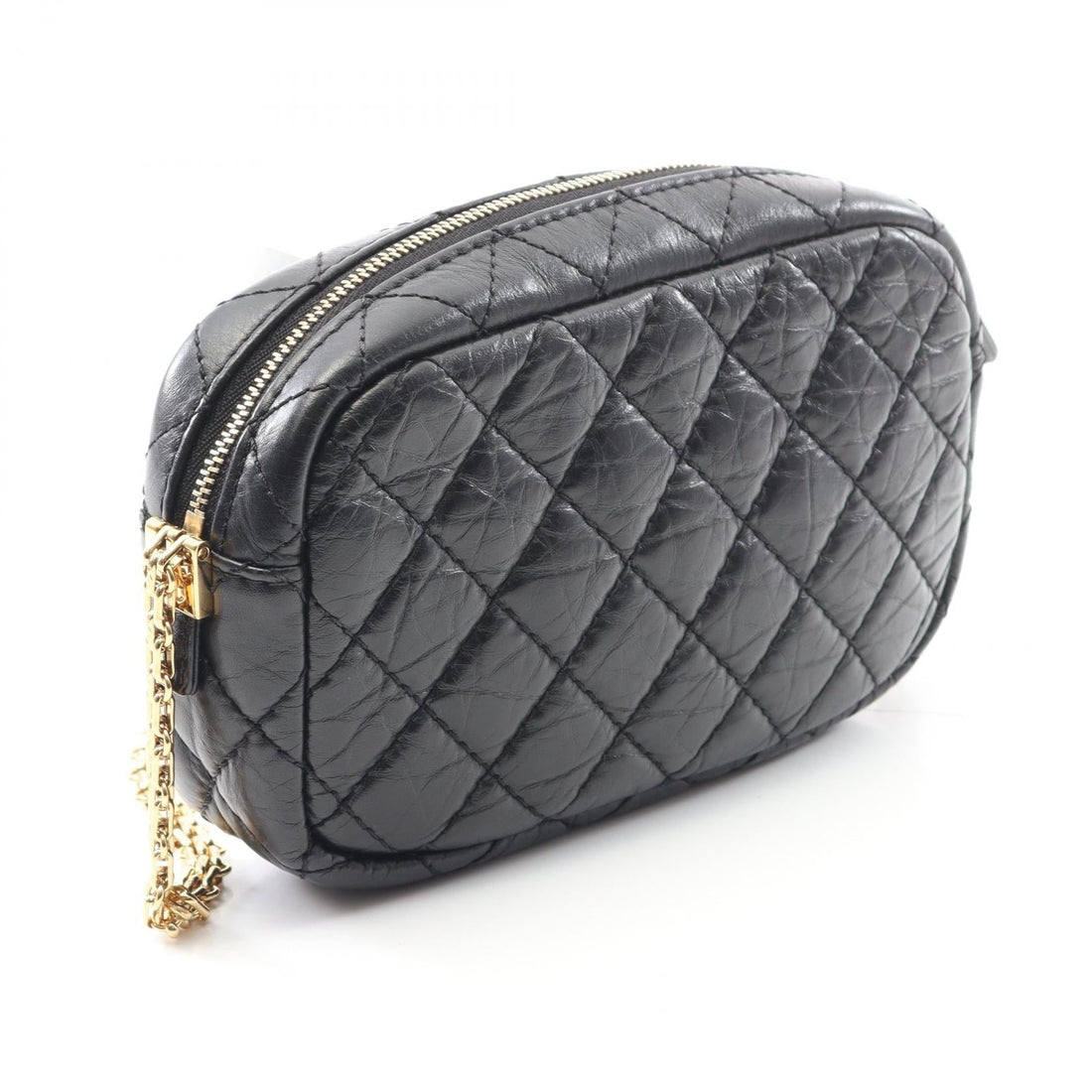 Chanel 2.55 Chevron V Stitch Calfskin Shoulder Bag