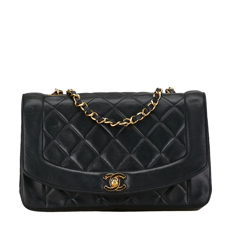 Chanel Matelasse Diana Lambskin Shoulder Bag