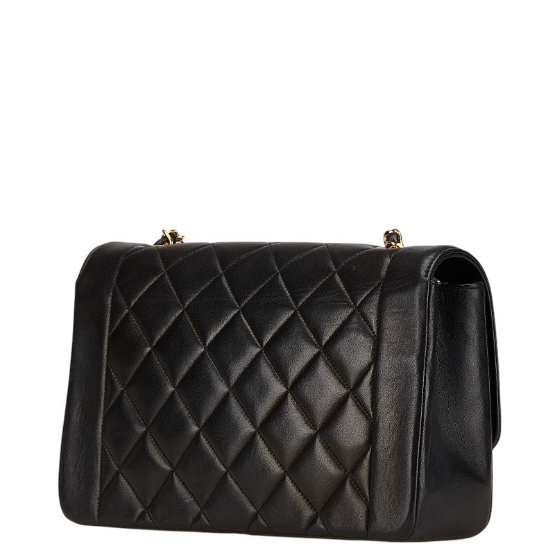 Chanel Diana 25 Lambskin Chain Shoulder Bag A01165