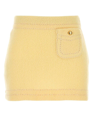 PRADA Cashmere Mini Skirt for Women