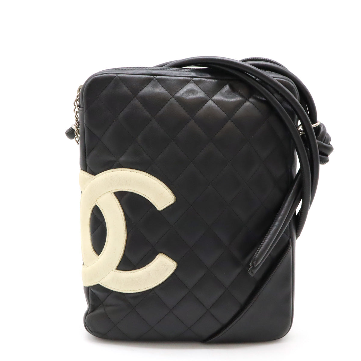Chanel Soft Calf Cambon Line Coco Mark Medium Shoulder Bag A25178