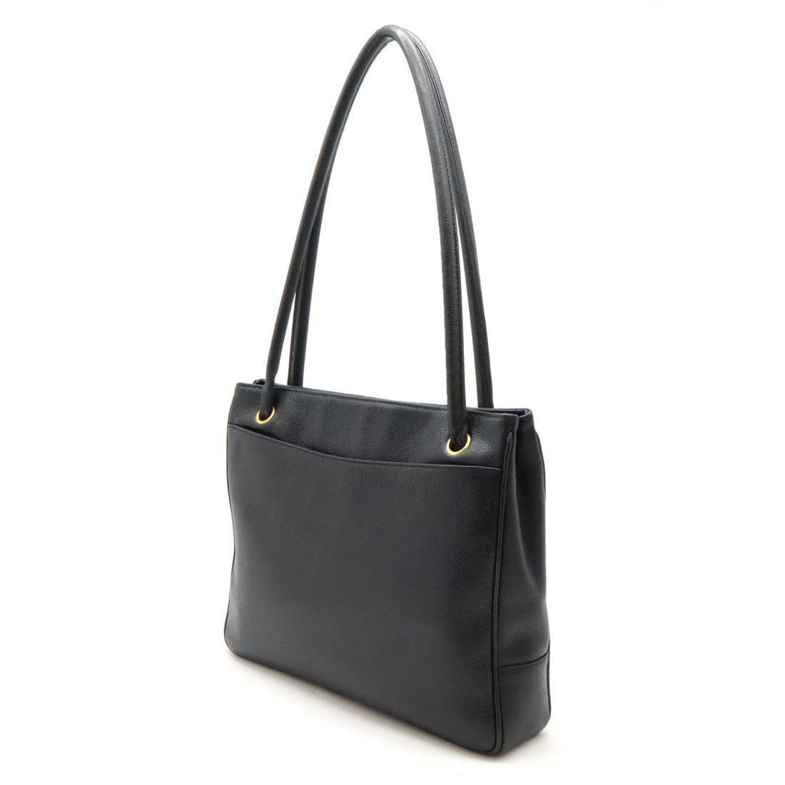 Chanel Caviar Skin Coco Mark 2way Tote Bag