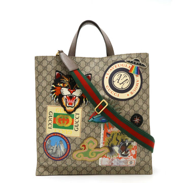Gucci Soft GG Supreme Courier Tote Bag