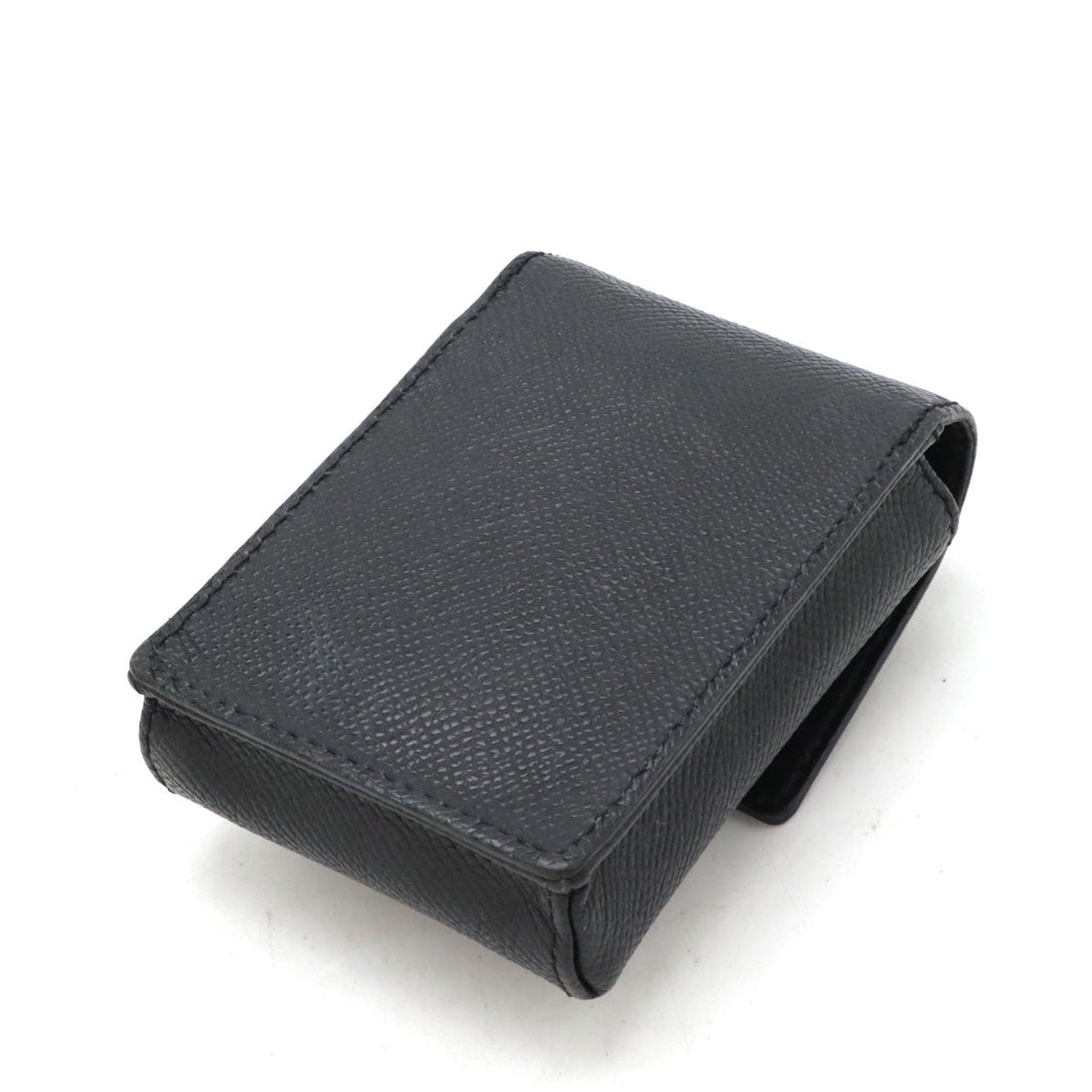 Chanel Caviar Skin Coco Mark iQOS Case Leather Black