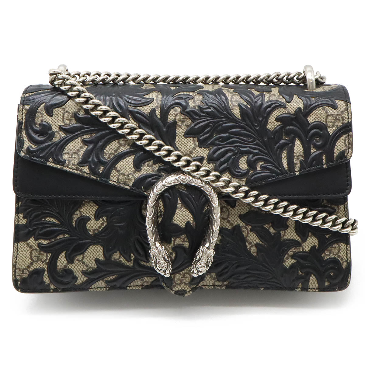 Gucci GG Supreme Dionysus Arabesque Chain Shoulder Bag 400249