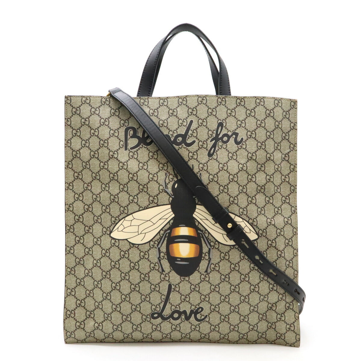 Gucci GG Supreme Bee 2way bag 450950
