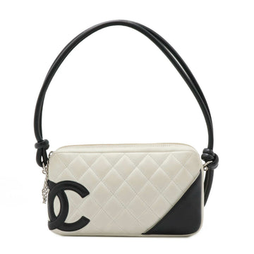 Chanel Soft Calf Cambon Line Coco Mark Shoulder Bag A25175