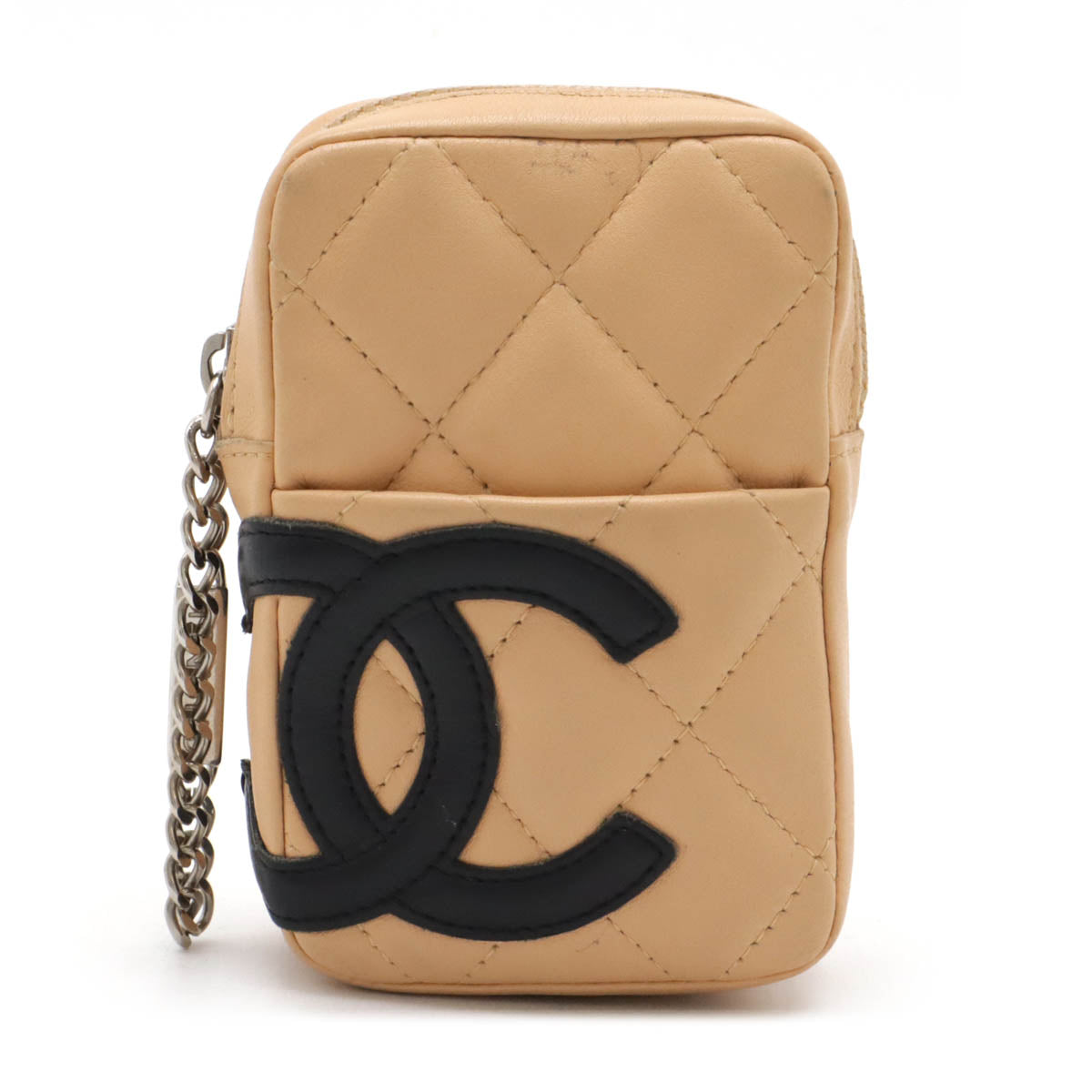 Chanel Cambon Line Leather Cigarette Case Pouch