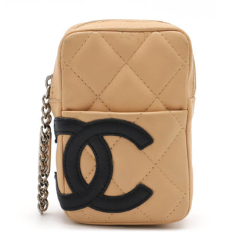 Chanel Cambon Line Leather Cigarette Case Pouch