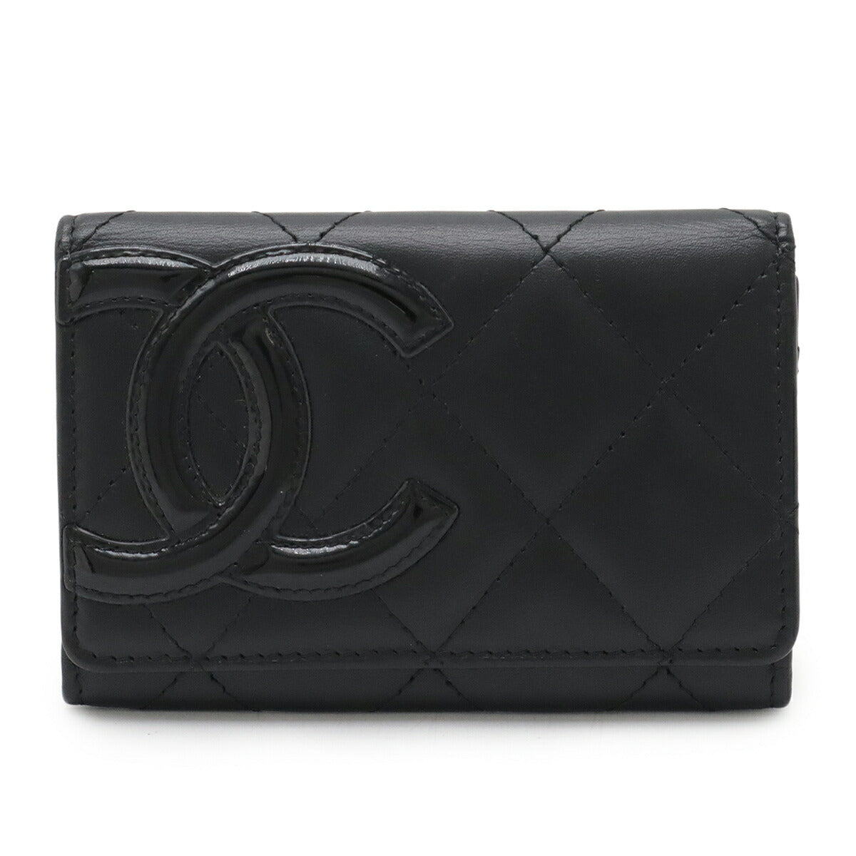 Chanel Cambon Line Calfskin Card Case